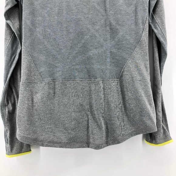 UNDER ARMOUR Threadborne Swyft Zip Gray Pullover - Picture 9 of 13
